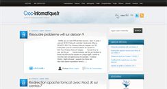 Desktop Screenshot of croc-informatique.fr
